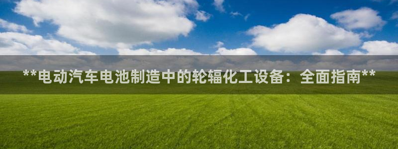 新宝gg创造奇迹官方登录注册入口：**电动汽车电池