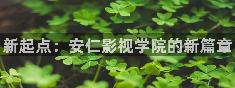 依依影院下载：新起点：安仁影视学院的新篇章